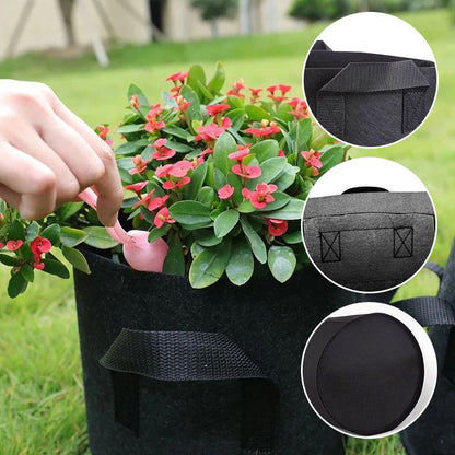 Felt Fabric Planting Bag – Breathable for Healthy Roots