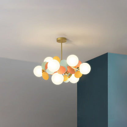 Flower Branch Chandelier Modern Ceiling Light