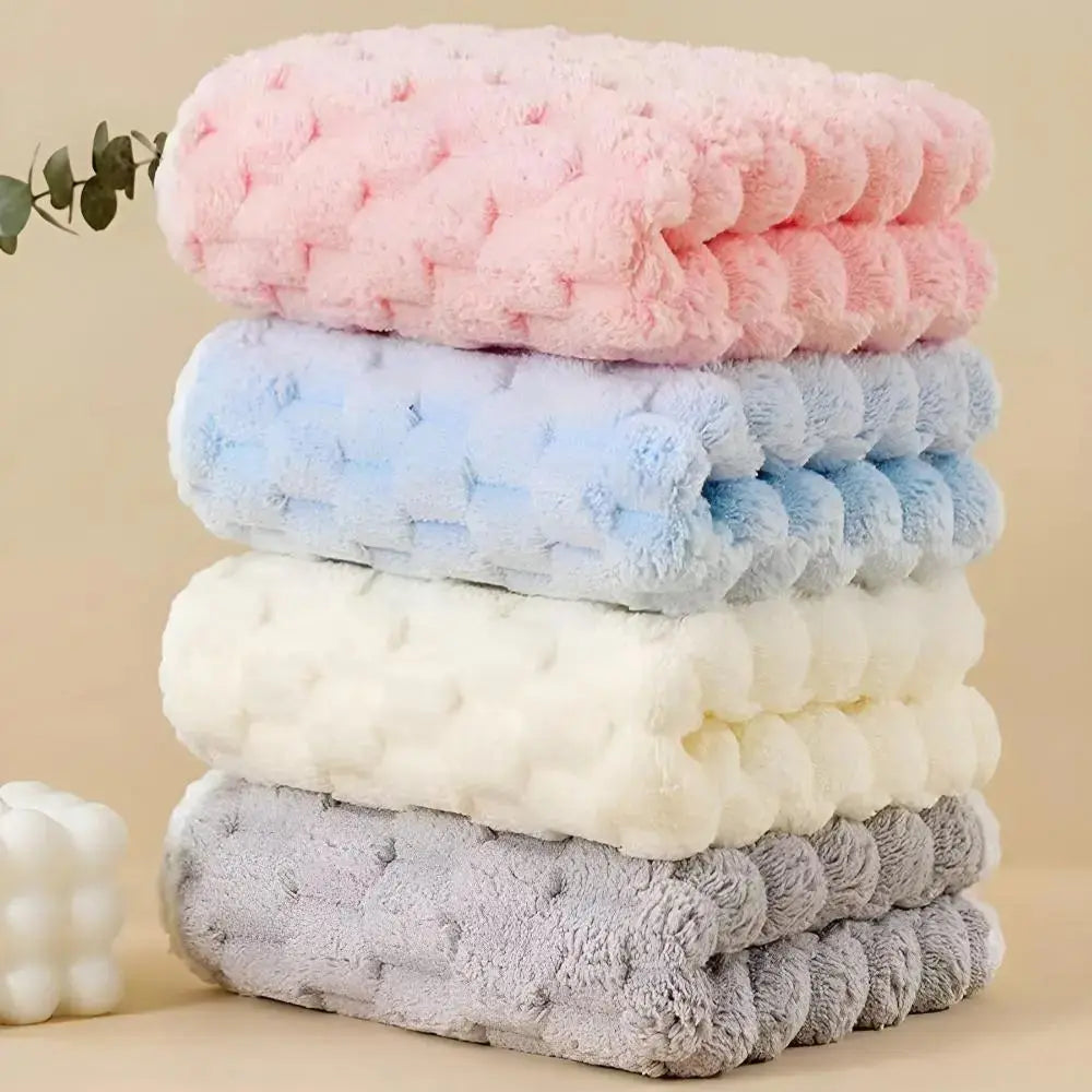 Soft Fleece Towels – 2 Pack