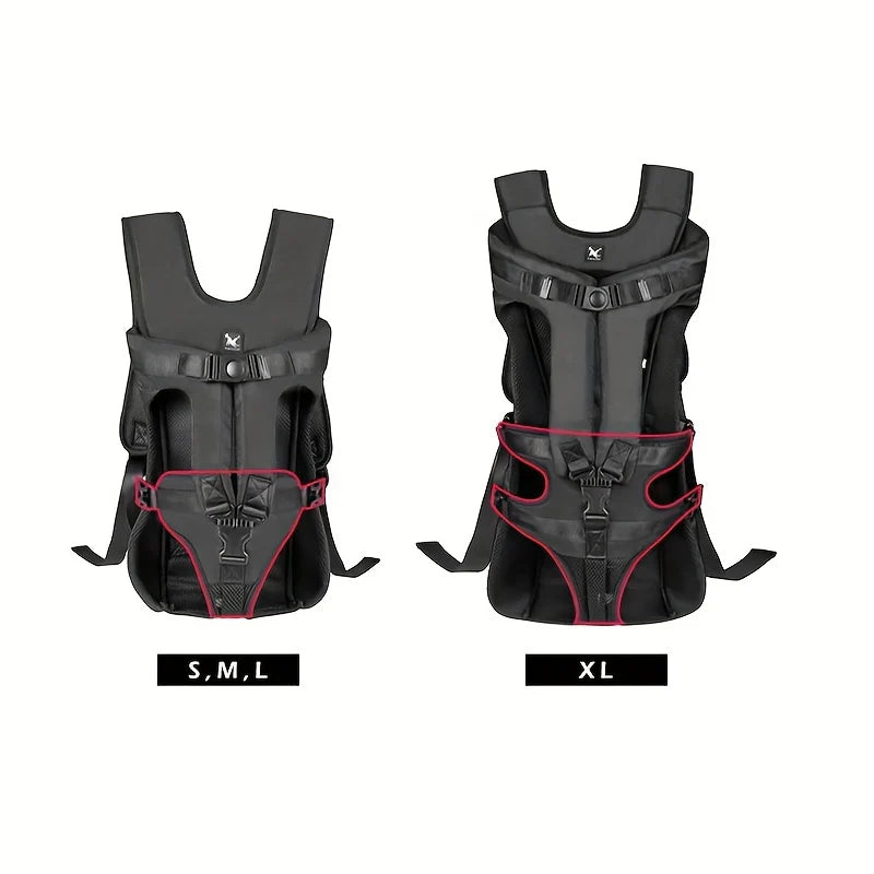 Hands-Free Front Dog Carrier Backpack for Small Pets