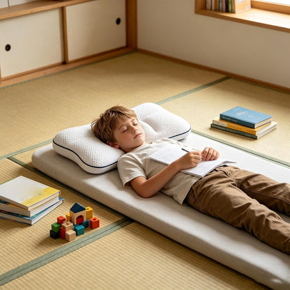 Ergonomic Children's Pillow – Spinal Support, All Seasons | Ages 2–16