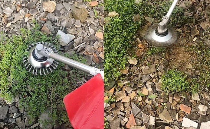 Wire Weeding Wheel for Lawn Mower – Garden Cleaner