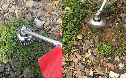 Wire Weeding Wheel for Lawn Mower – Garden Cleaner
