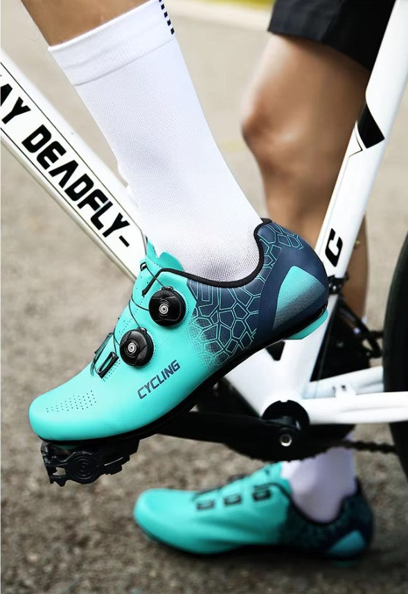 Clipless Cycling Shoes – Automatic Swivel Pedal Lock