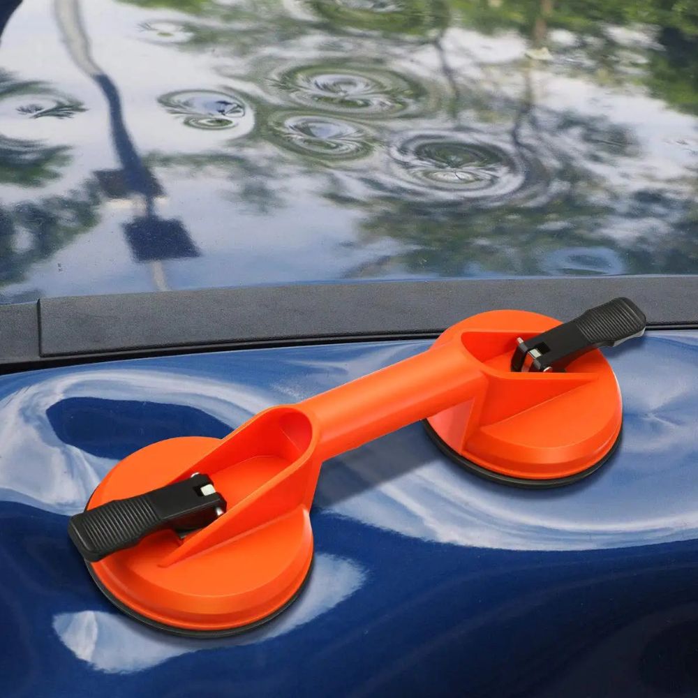 Dual Suction Cup Glass & Dent Puller Tool