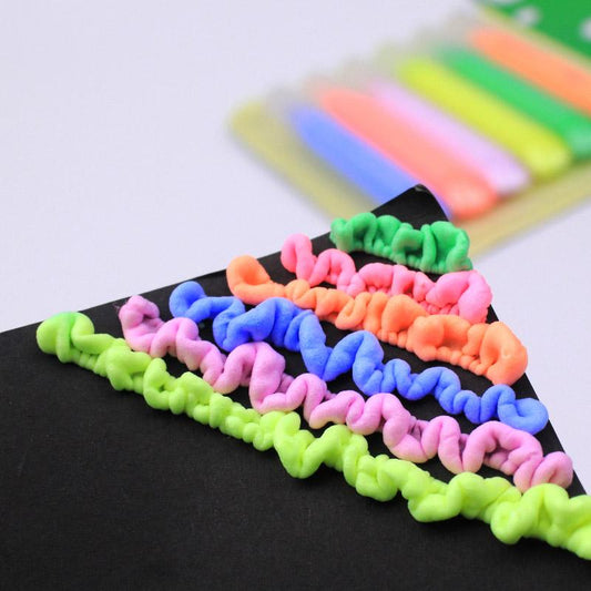 3D Puffy Drawing Pens – 6-Piece Heat-Activated Art Set – image 1