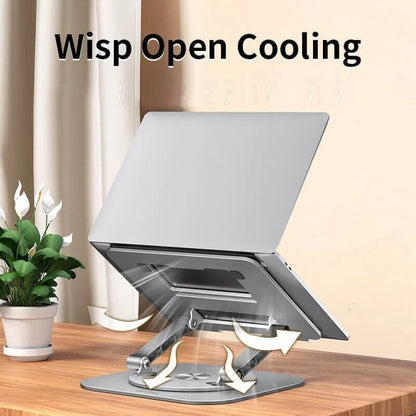 360° Rotating Aluminum Laptop Stand