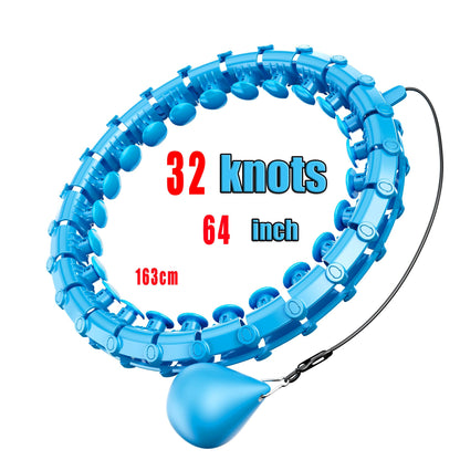 Weighted Infinity Hoop – Fat Burning & Waist Toning