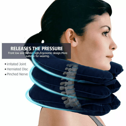 Inflatable Neck Support Brace for Pain Relief