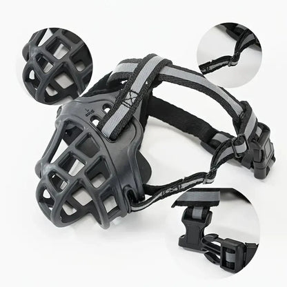 Dog Muzzle Adjustable – Anti-Bite Training Guard