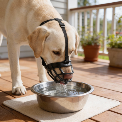 Dog Muzzle Adjustable – Anti-Bite Training Guard