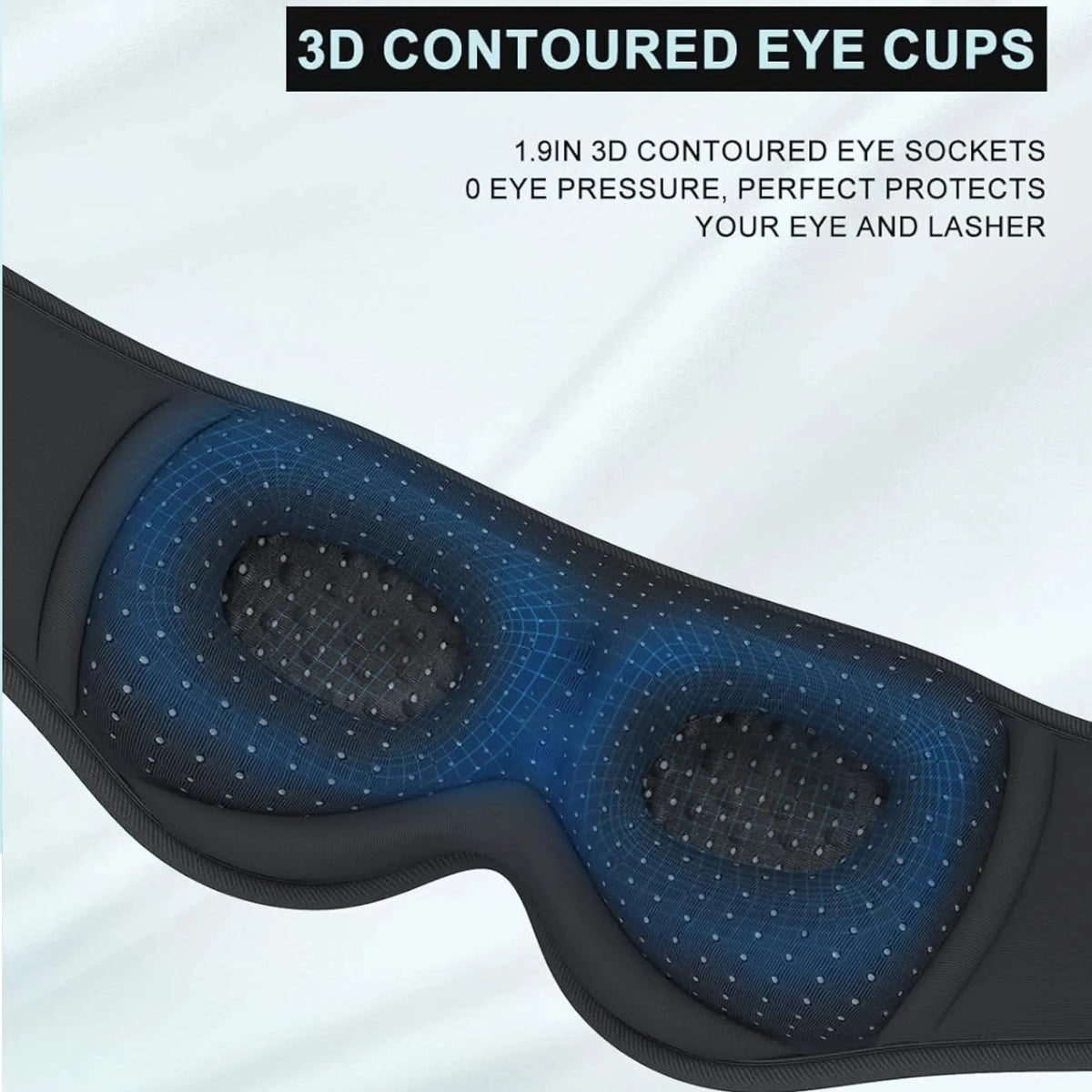Bluetooth Sleep Mask with Wireless Headphones