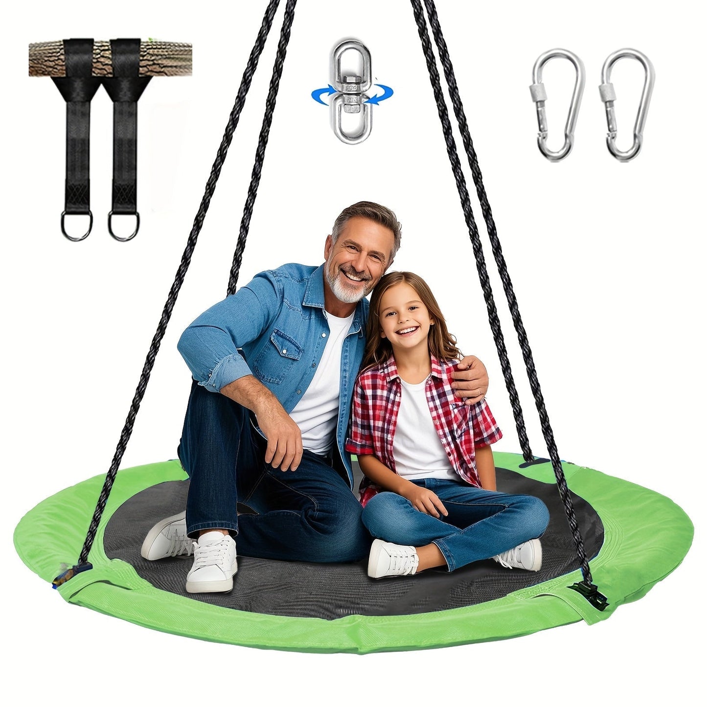 Large Tree Swing - Waterproof Outdoor Hammock Seat