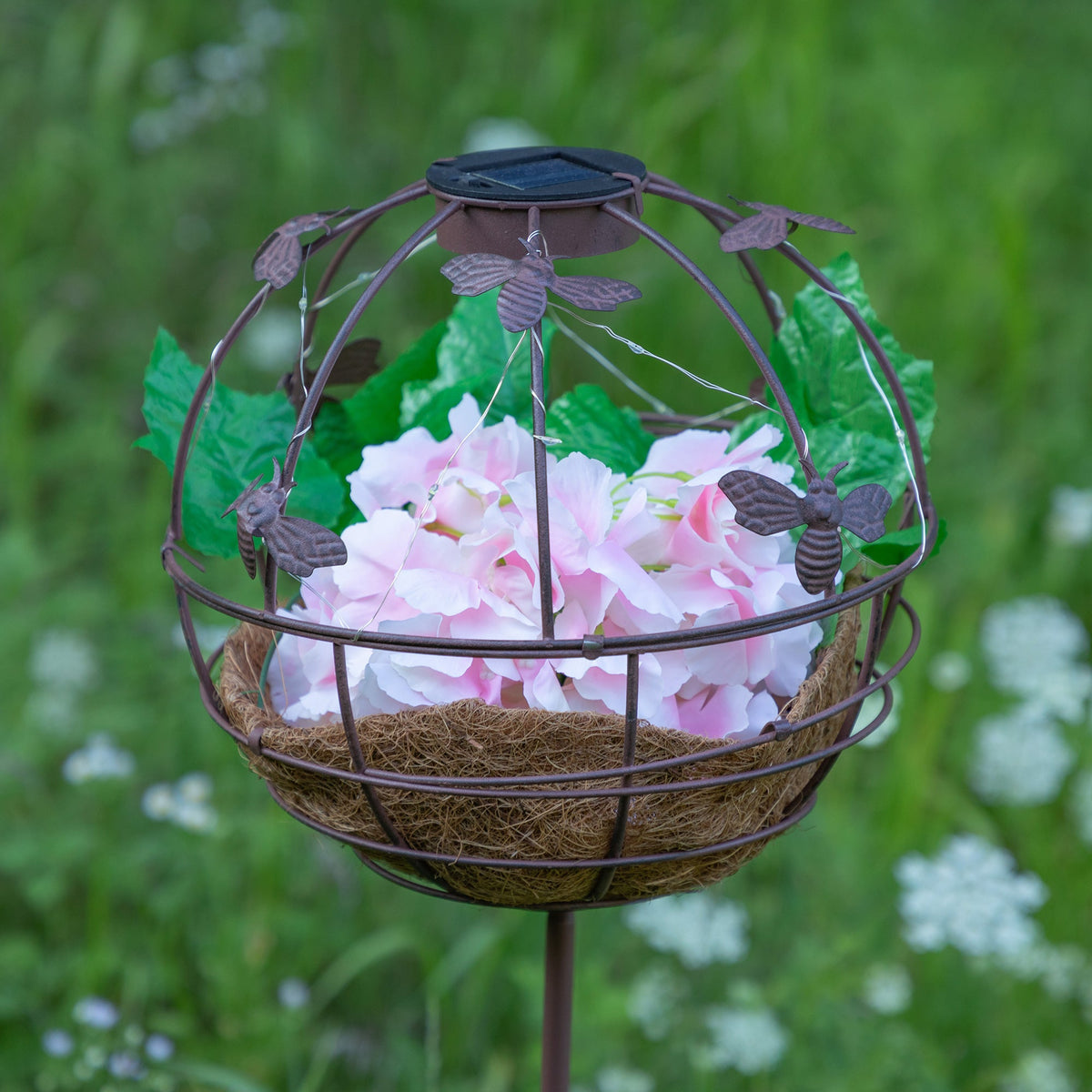 Garden Sphere Solar Planter – image 3