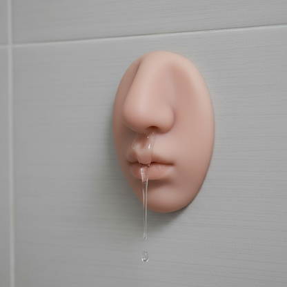 Nose-Shaped Wall-Mounted Soap Dispenser