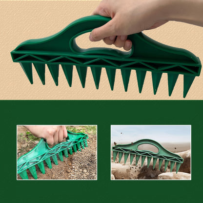 Seed Seeder Tool Set – 12 Hole Garden Dibbler