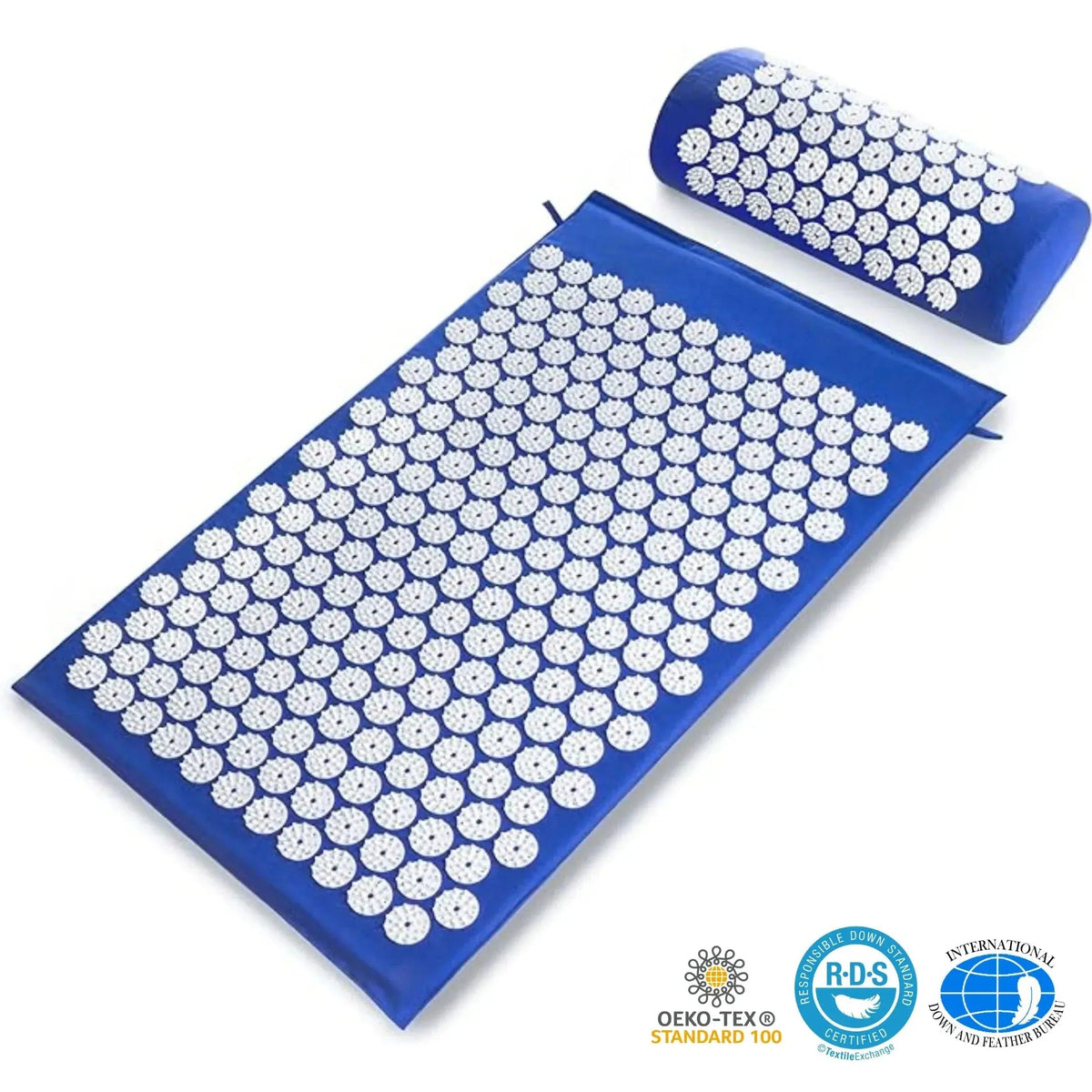 Acupressure Relaxation Mat and Pillow Set