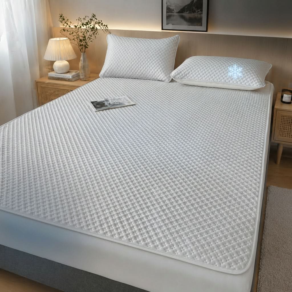 Foldable Cooling Sleep Mat – Breathable Summer Bed Pad – image 7