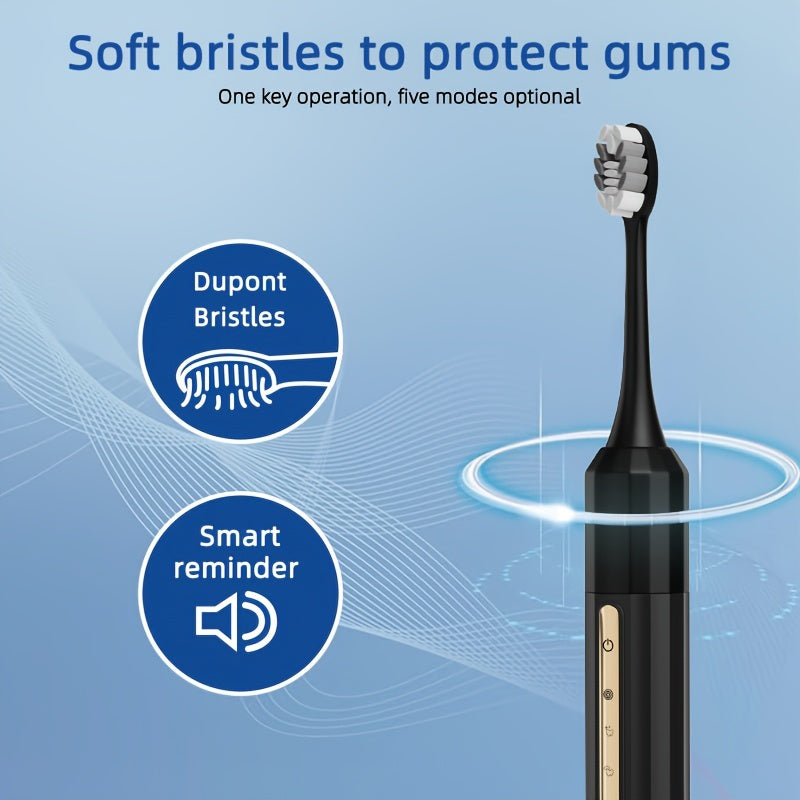 Sonic Electric Toothbrush – Deep Clean & Plaque Removal