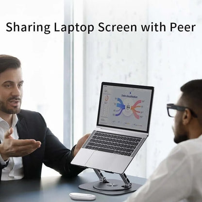 360° Rotating Aluminum Laptop Stand