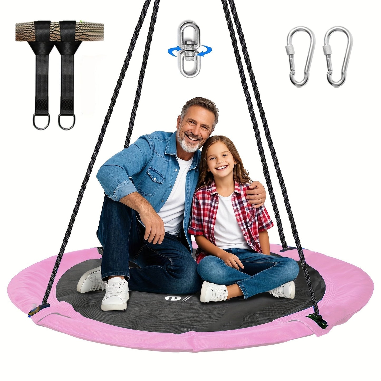 Large Tree Swing - Waterproof Outdoor Hammock Seat
