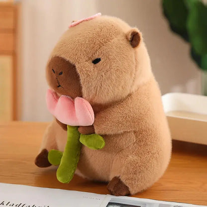 Soft Capybara Plush Pillow