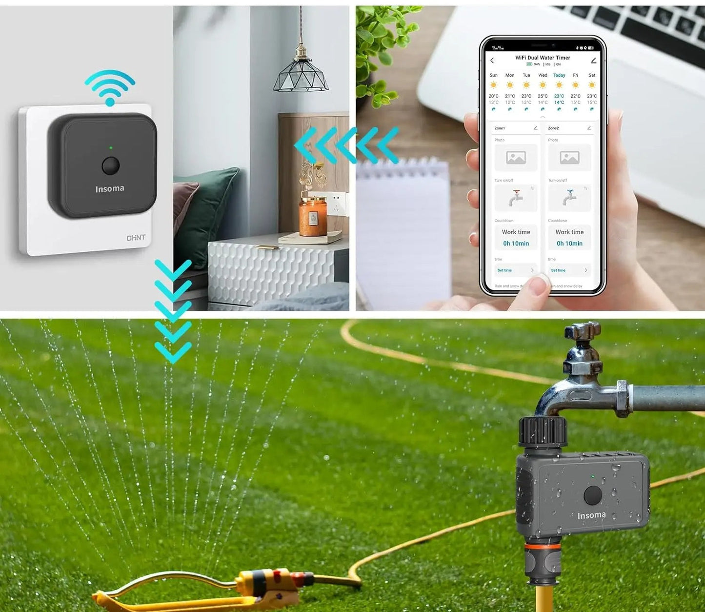 WiFi Smart Sprinkler Timer – Automatic Irrigation