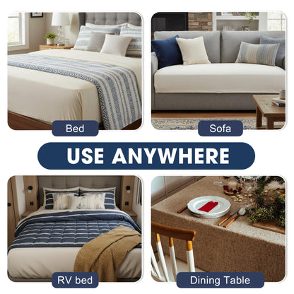 Adjustable Bed Sheet Fastener Straps – 2 Pieces