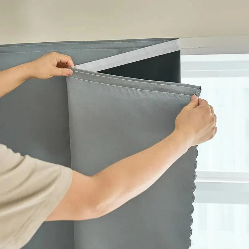 Portable Self-Adhesive Blackout Curtain – Cut-to-Size Window Cover