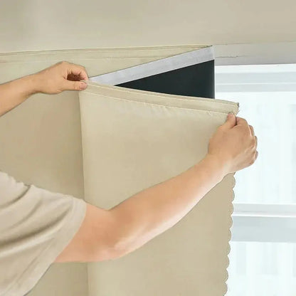 Portable Self-Adhesive Blackout Curtain – Cut-to-Size Window Cover
