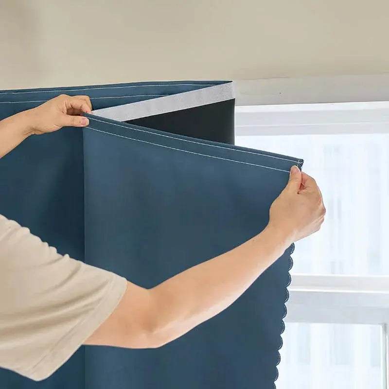 Portable Self-Adhesive Blackout Curtain – Cut-to-Size Window Cover