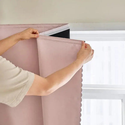 Portable Self-Adhesive Blackout Curtain – Cut-to-Size Window Cover