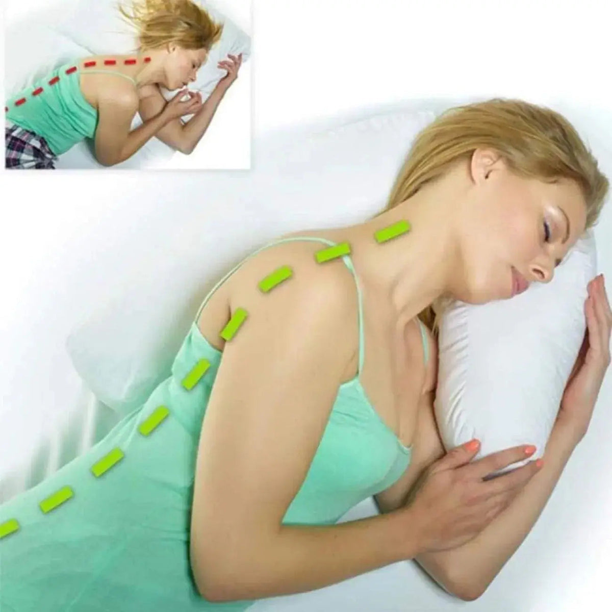 U-Shape Contour Pillow