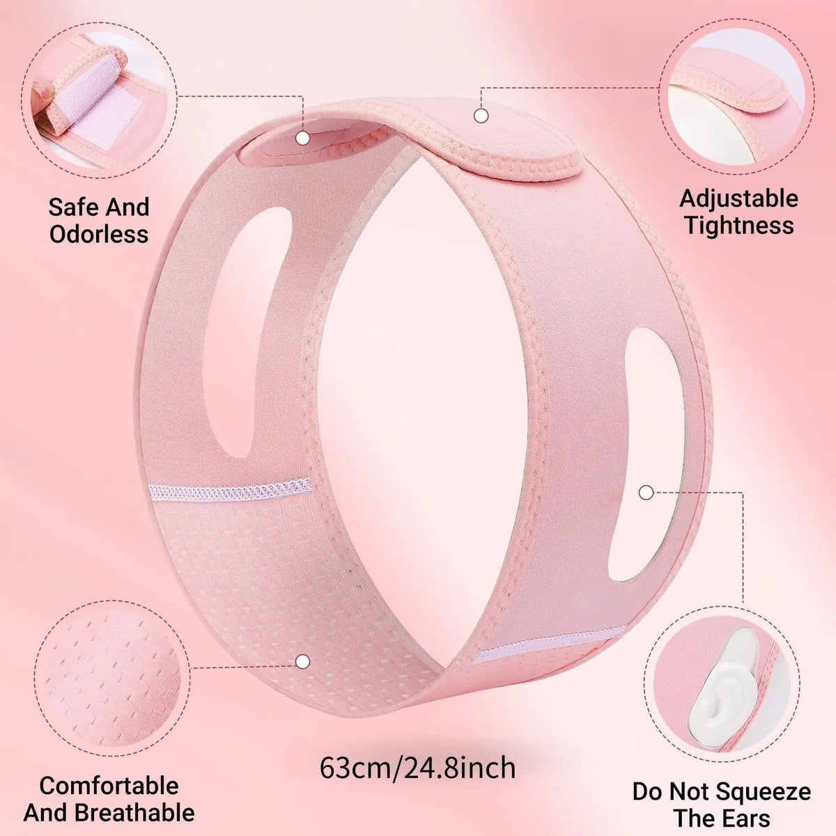 Adjustable Reusable Chin Support Strap