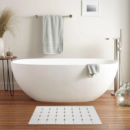 Silicone Foldable Tub Mat with Strong Suction Cups