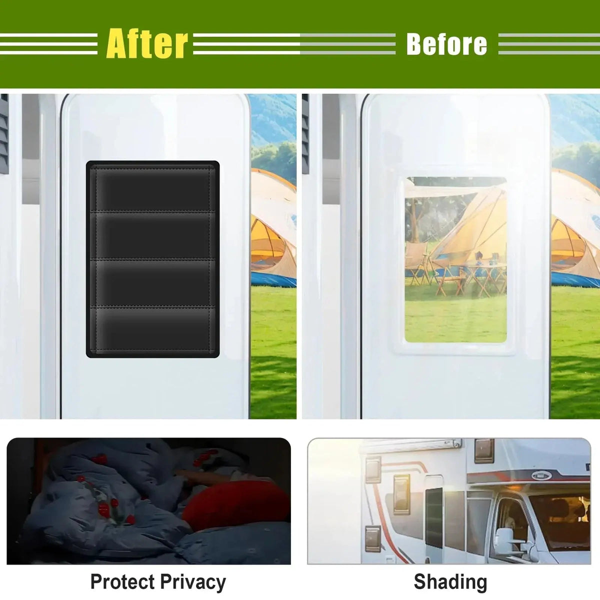 Foldable Magnetic Blackout Window Cover