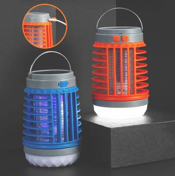UV Mosquito Killer Lamp - USB Rechargeable, Portable Insect Zapper