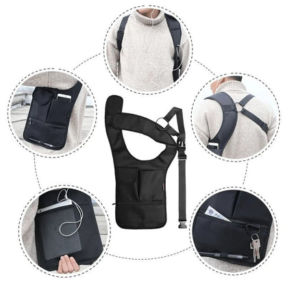 Men’s Anti-Theft Underarm Shoulder Chest Bag