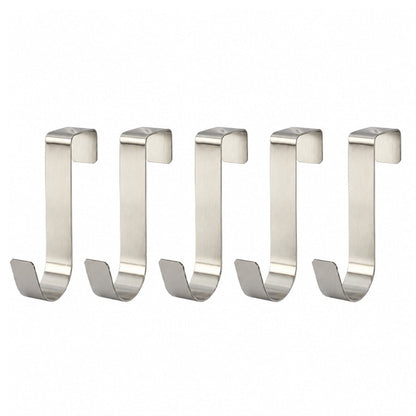 Over Cabinet Hooks – 5 Pieces