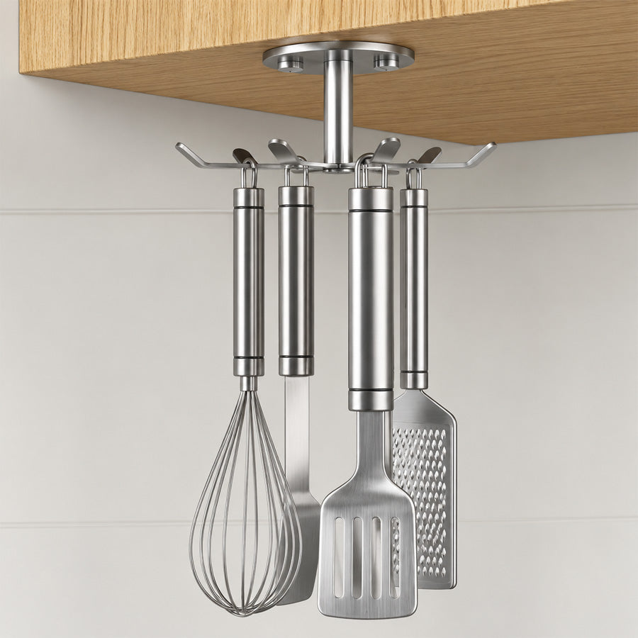 Rotating Utensil Hangers – 2 Pieces