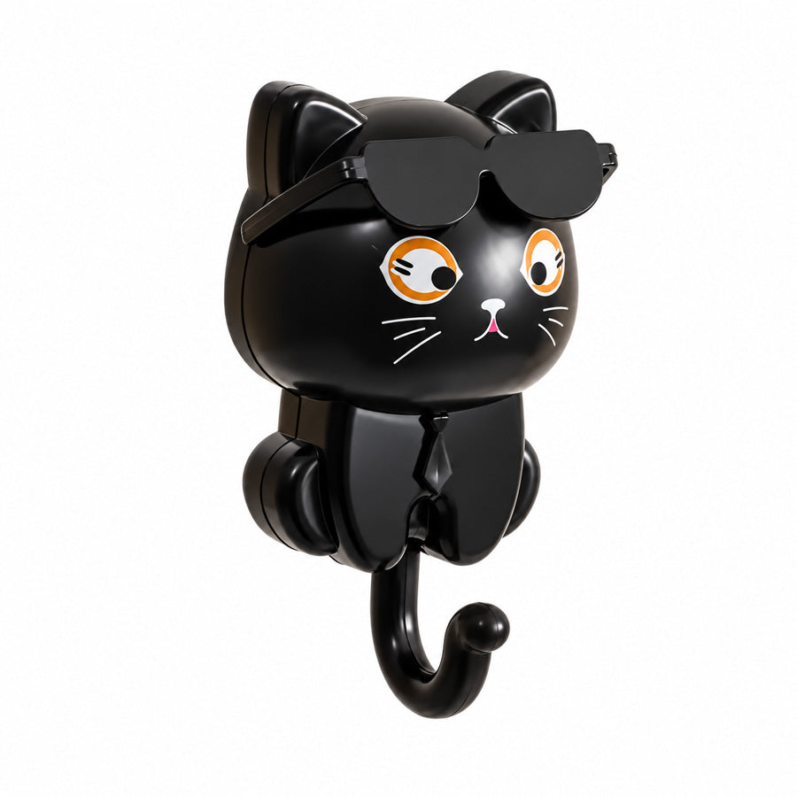 Cat Wall Hooks – 4 Pieces
