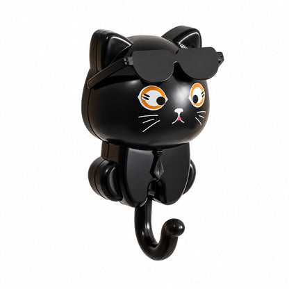 Cat Wall Hooks – 4 Pieces
