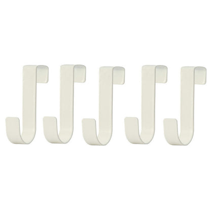 Over Cabinet Hooks – 5 Pieces
