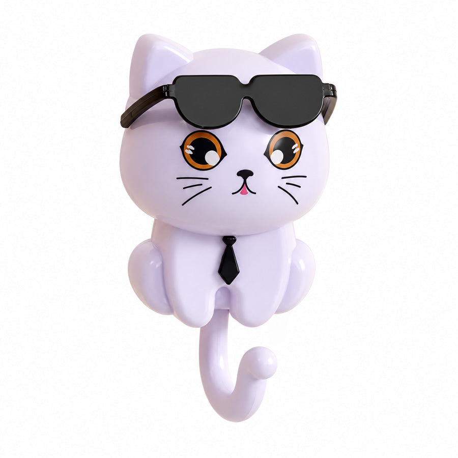 Cat Wall Hooks – 4 Pieces