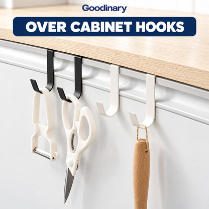 Over Cabinet Hooks – 5 Pieces