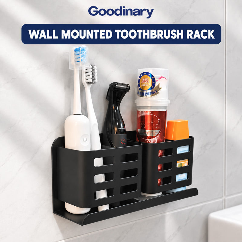 Wall Mounted Toothbrush Rack