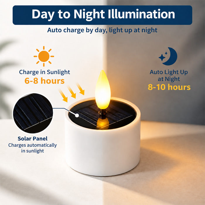 Solar LED Candles