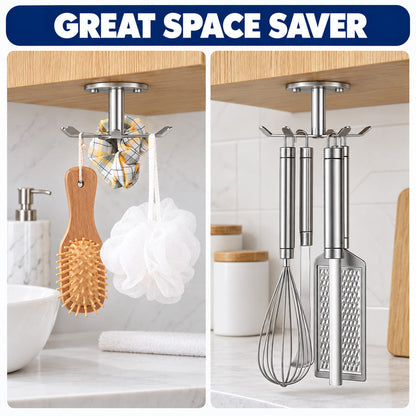 Rotating Utensil Hangers – 2 Pieces