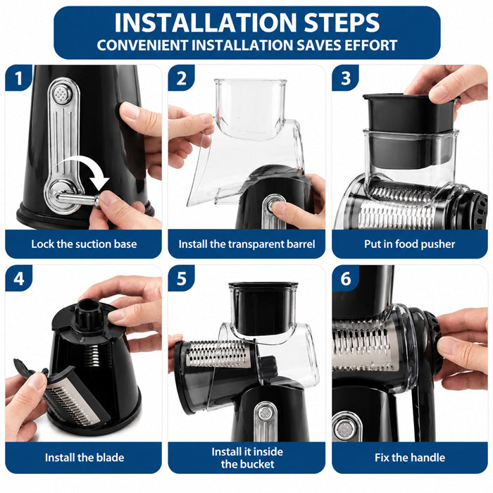 Rotary Cheese Grater