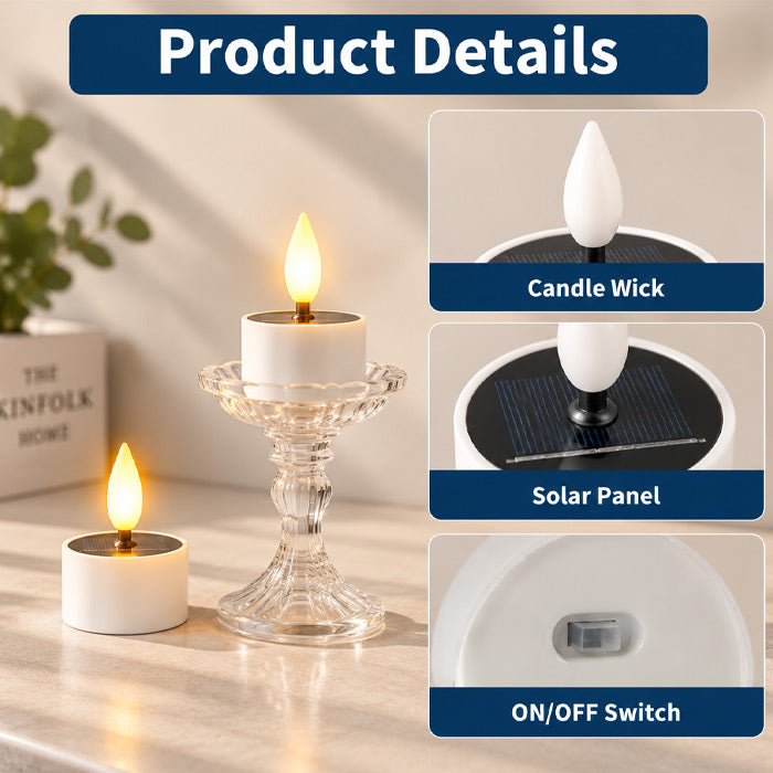 Solar LED Candles